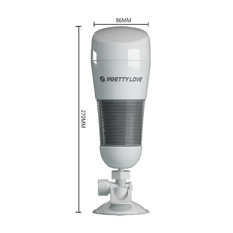 Masturbator PRETTY LOVE - Hedy, Vibration Suction base